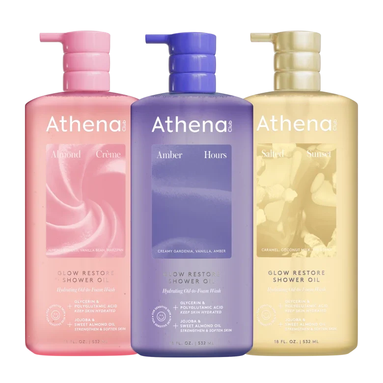 Glow Restore Shower Oil Trio A5