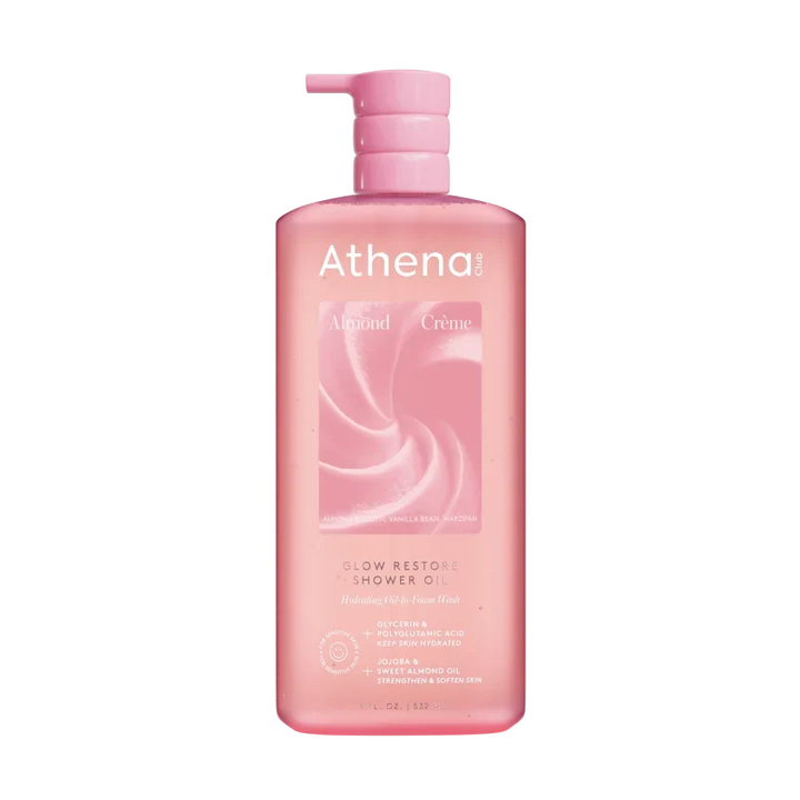 Glow Restore Shower Oil P1 Almond Crème